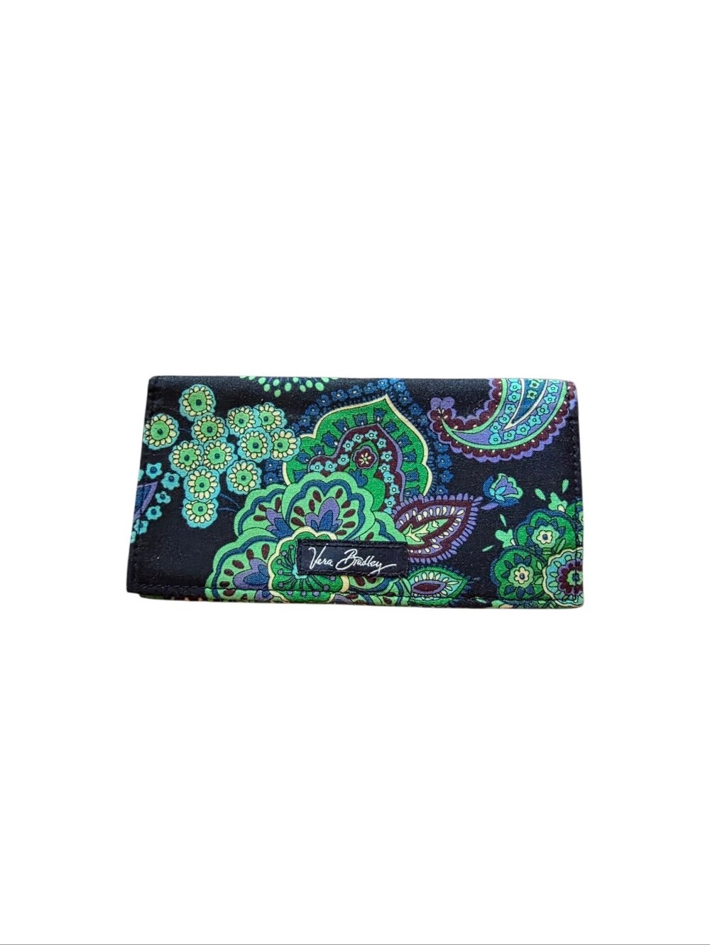 Vera Bradley checkbook cover Blue Rhapsody